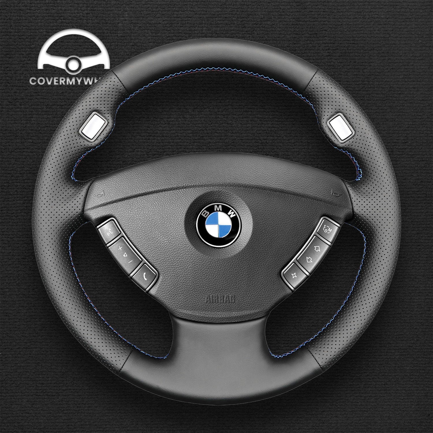 Steering Wheel Cover for BMW 7 Series Cover My Wheel