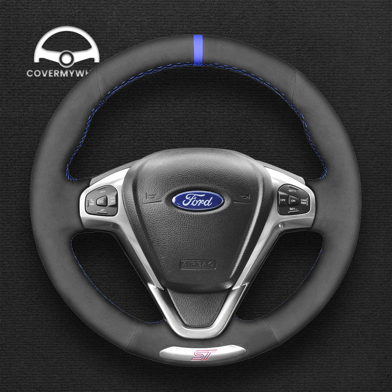 Steering Wheel Cover for Ford Fiesta ST 2012-2017 Cover My Wheel