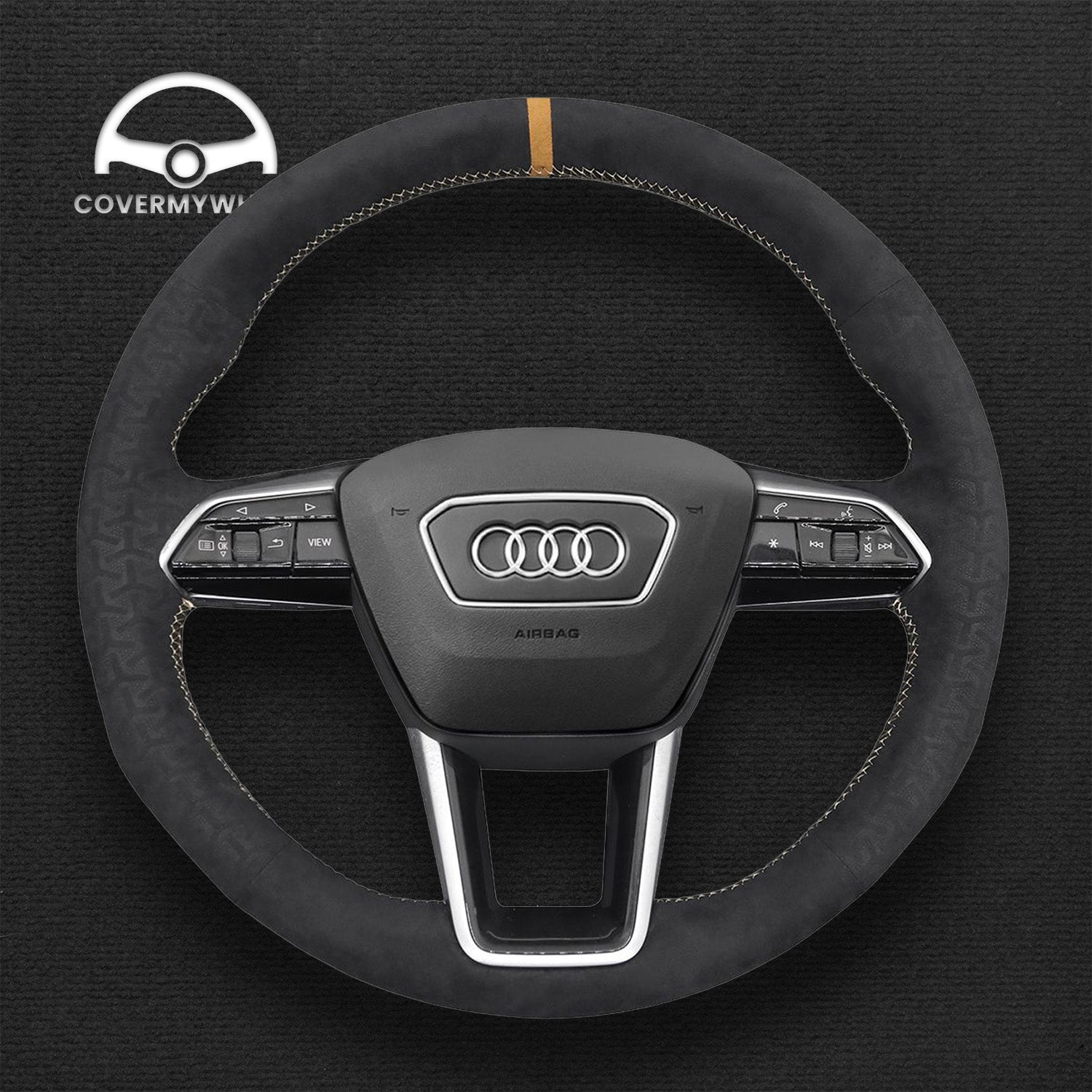 Steering Wheel Cover for Audi A6 S6 A7 S7
