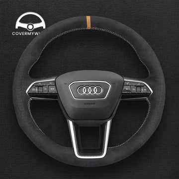 Steering Wheel Cover for Audi A6 S6 A7 S7