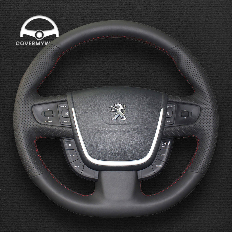 Steering Wheel Cover for Peugeot 508 508 SW 2011–2018 Cover My Wheel