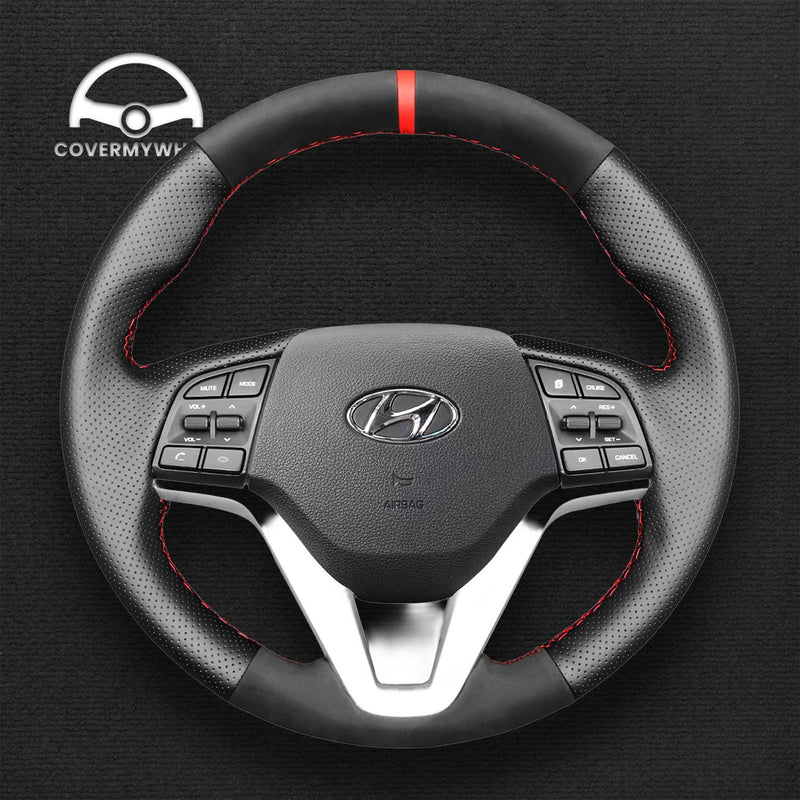 Steering Wheel Cover for Hyundai Tucson 2015-2021 Cover My Wheel