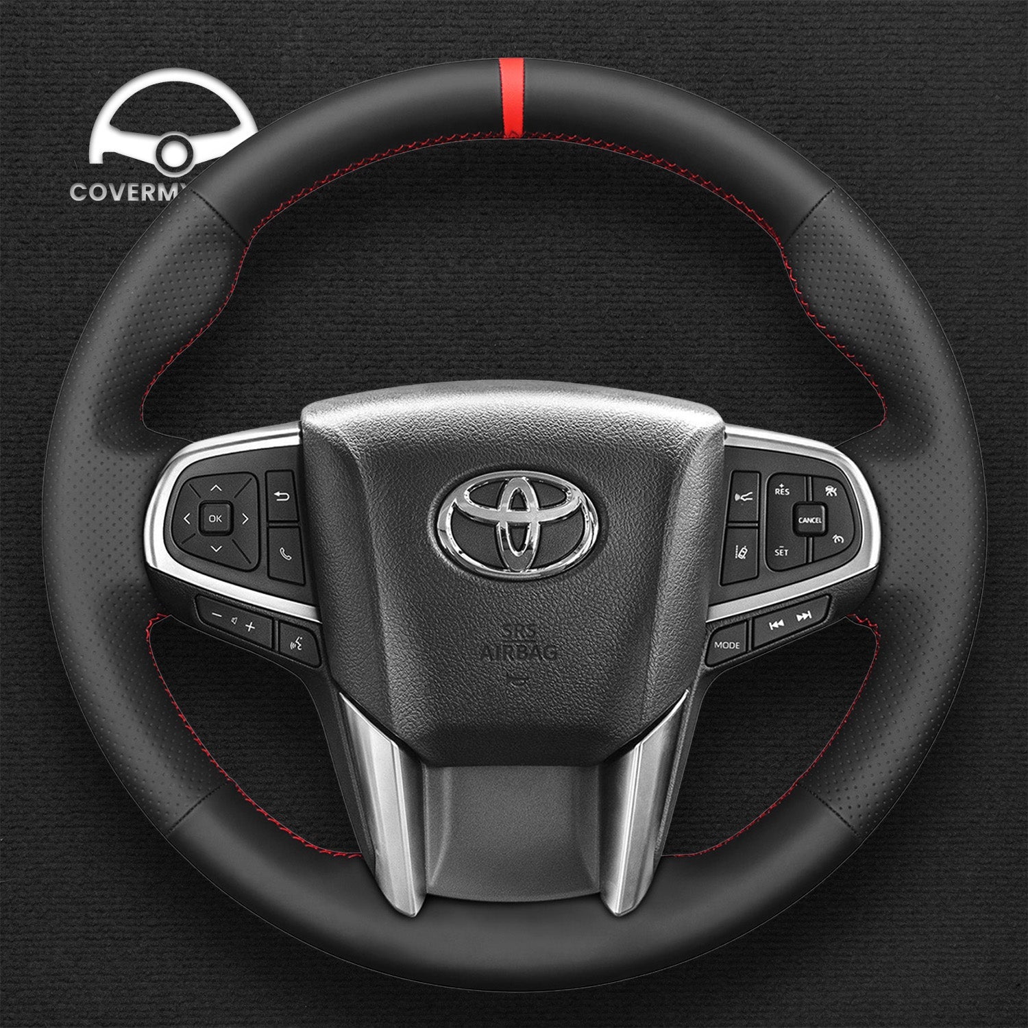 Steering Wheel Cover for Toyota HiAce 2019-2020 Cover My Wheel
