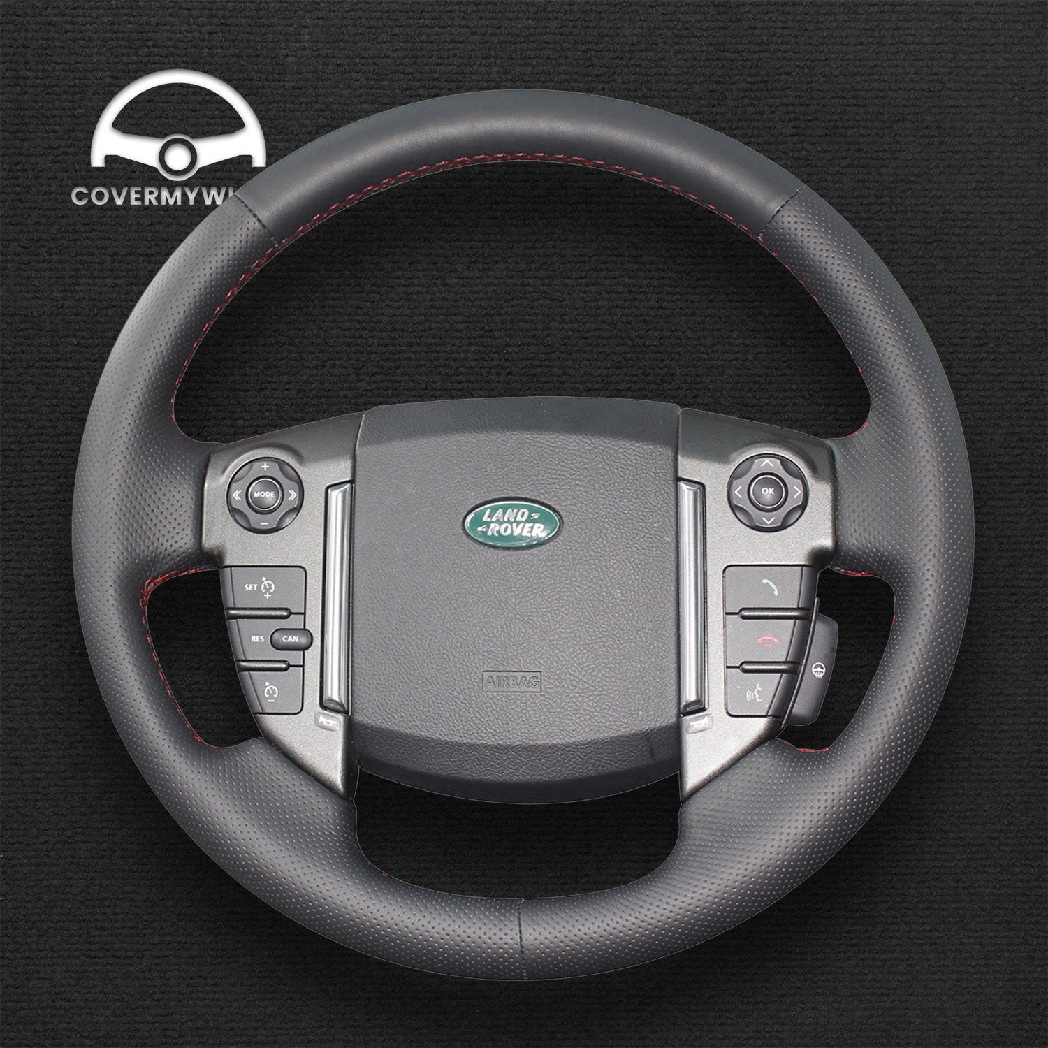 Steering Wheel Cover for Land Rover L320 L359 L319 2009-2017 Cover My Wheel