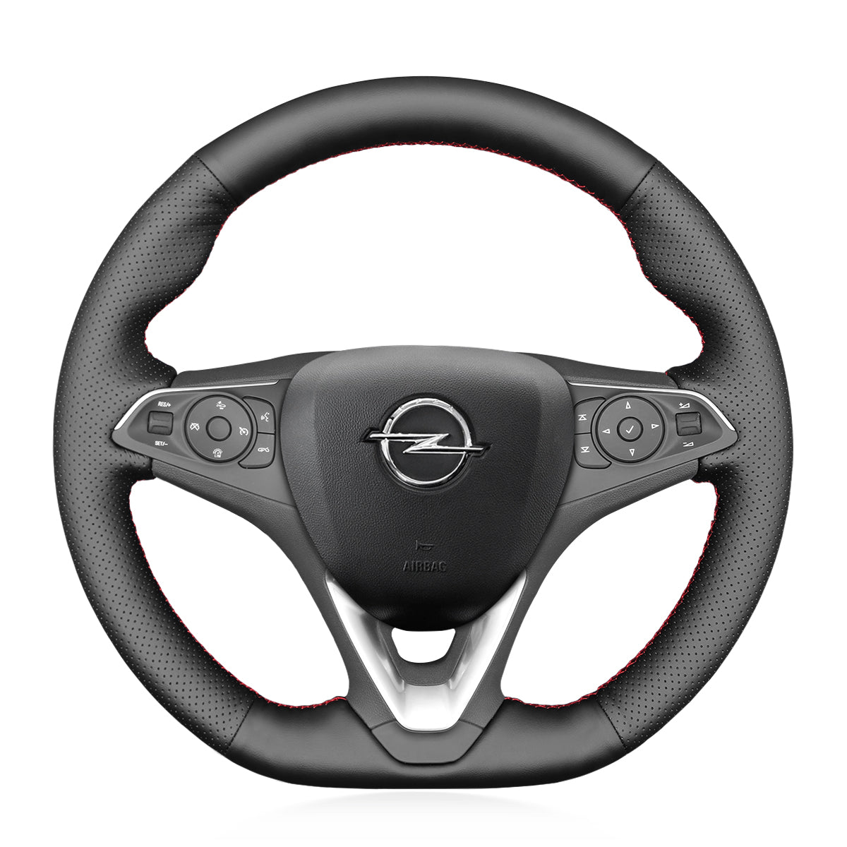 Steering Wheel Cover for Vauxhall (Opel) Astra K Combo Corsa E/F Grandland X Insignia B 2014–2020 Cover My Wheel