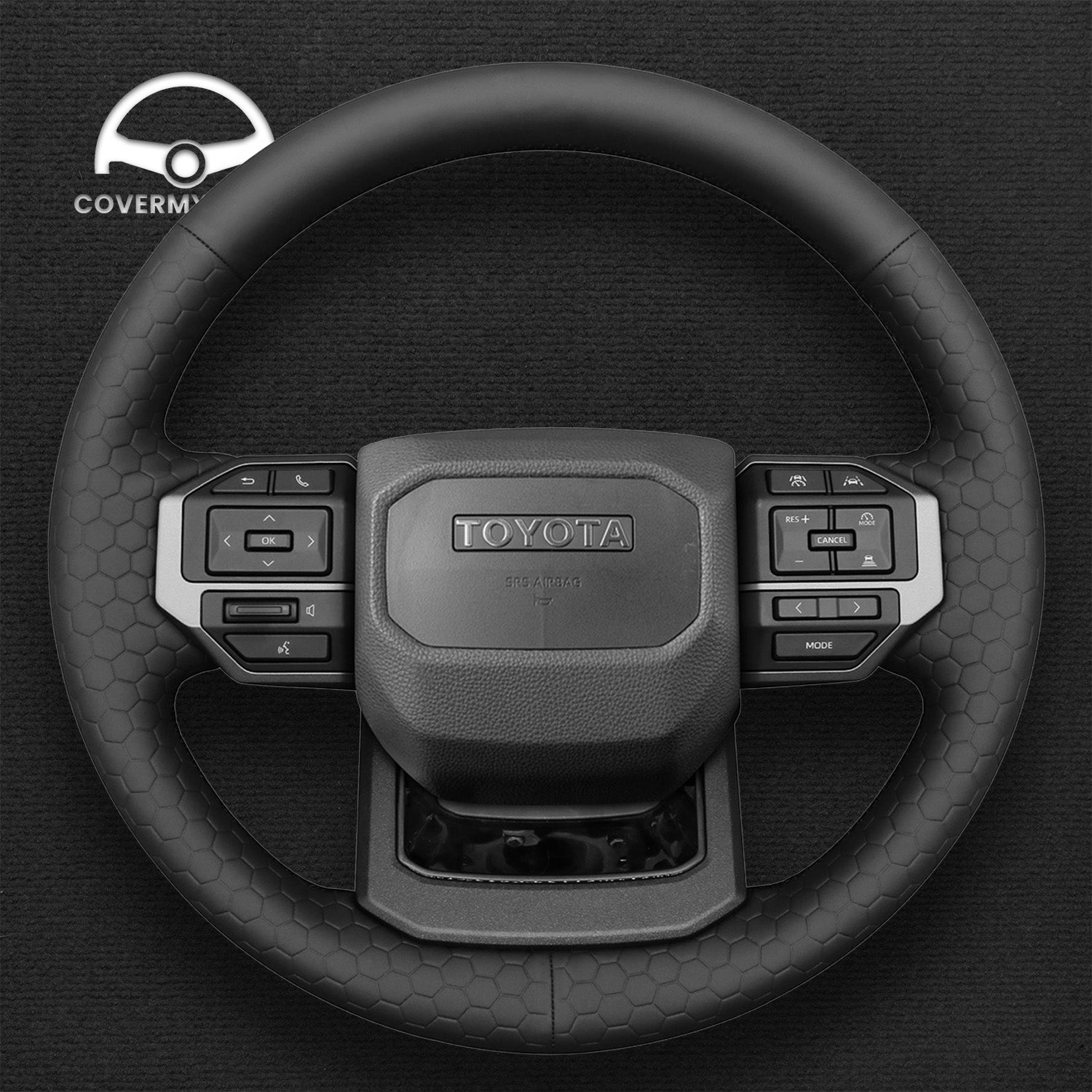 Steering Wheel Cover for Toyota Land Cruiser 2024
