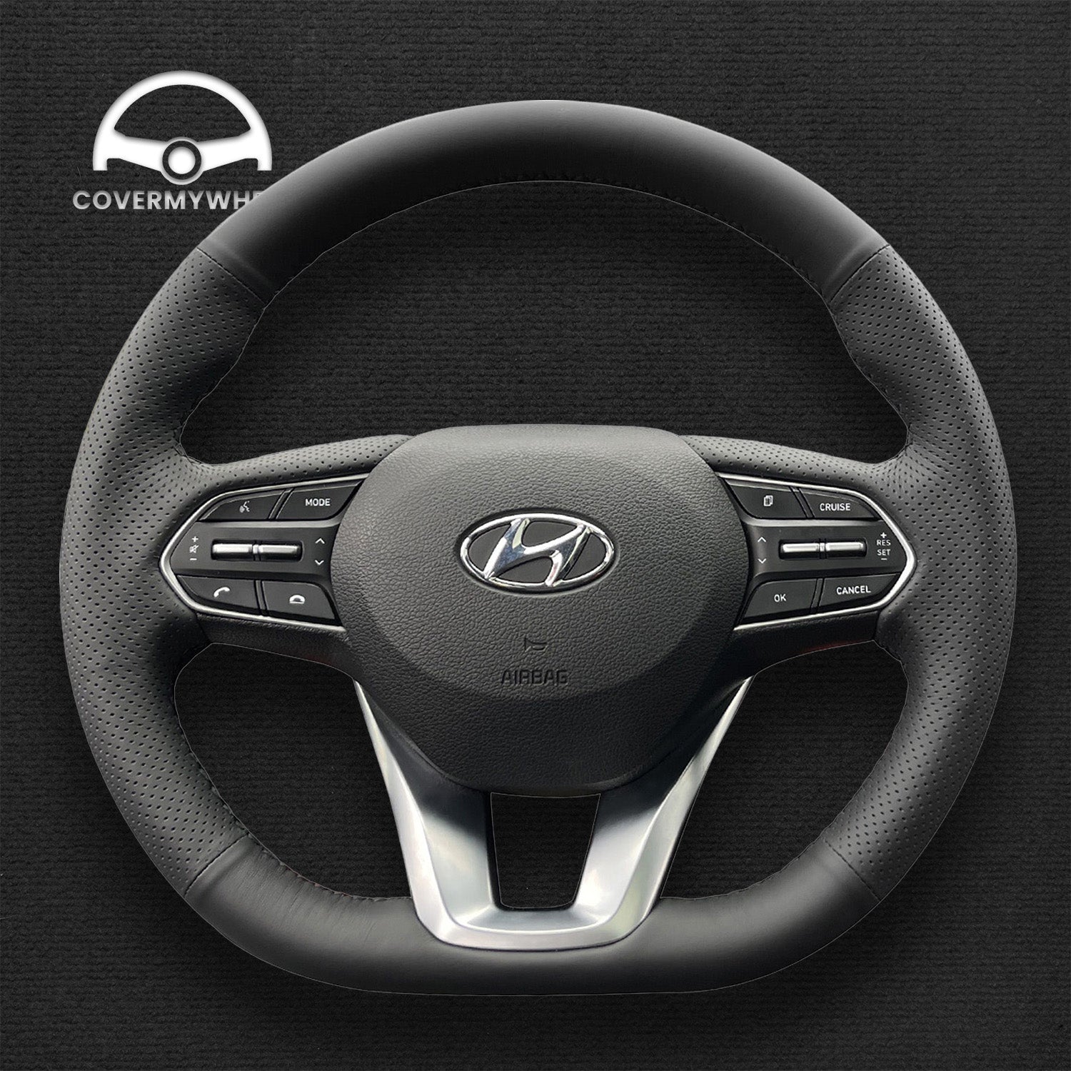 Steering Wheel Cover for Hyundai Santa Fe 2019-2020  Palisade 2020 Cover My Wheel