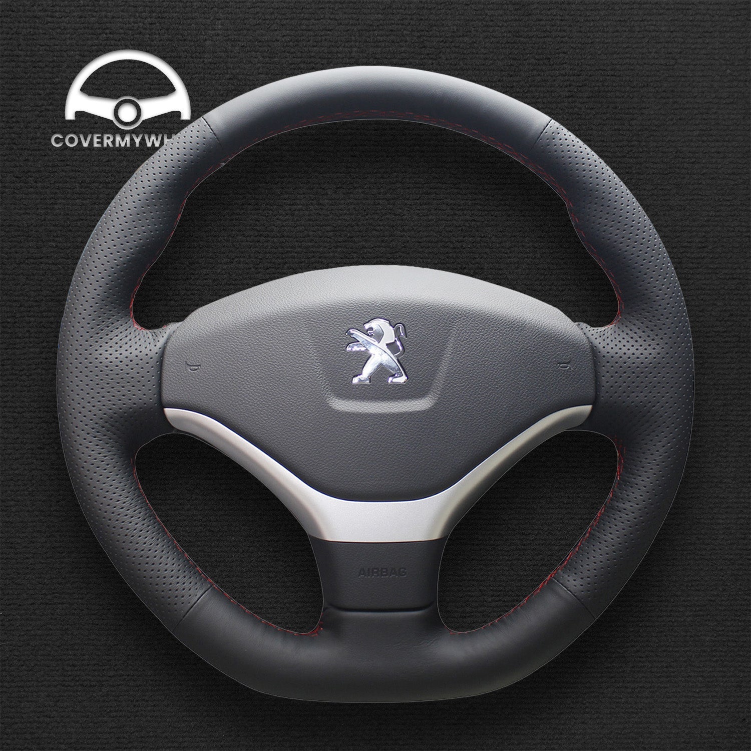 Steering Wheel Cover for Peugeot 308 2012–2014 Cover My Wheel