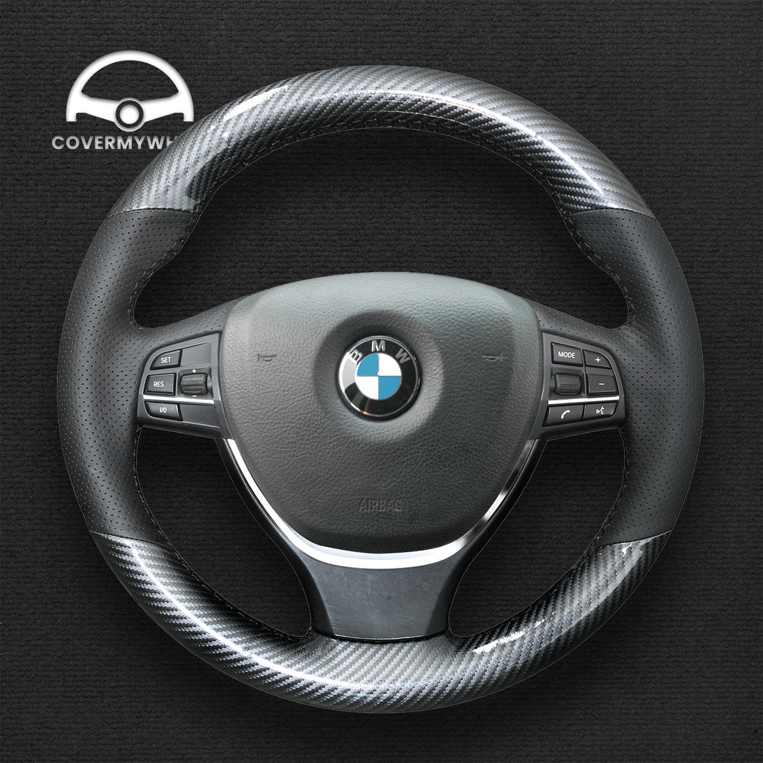 Steering Wheel Cover for BMW 5 Series 6 Series 7 Series Cover My Wheel