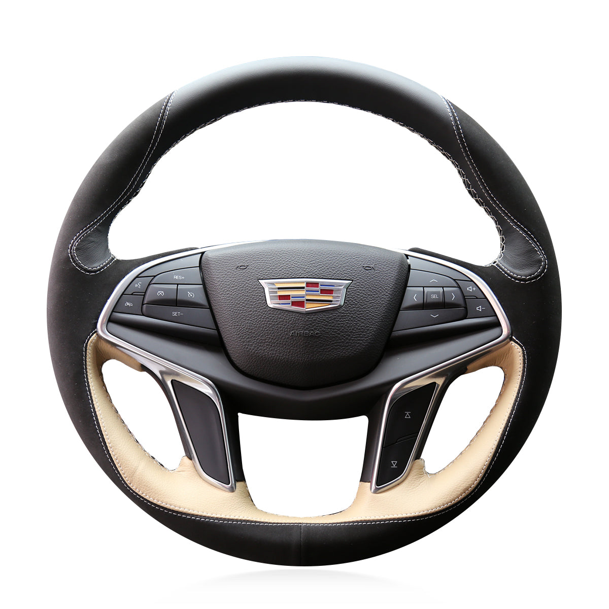 Steering Wheel Cover for Cadillac CT6 XT5 2016-2018 Cover My Wheel