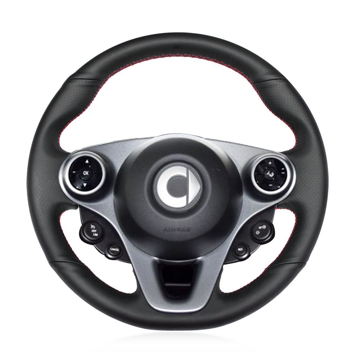Steering Wheel Cover for Smart Fortwo & Forfour (2015–2017) Cover My Wheel