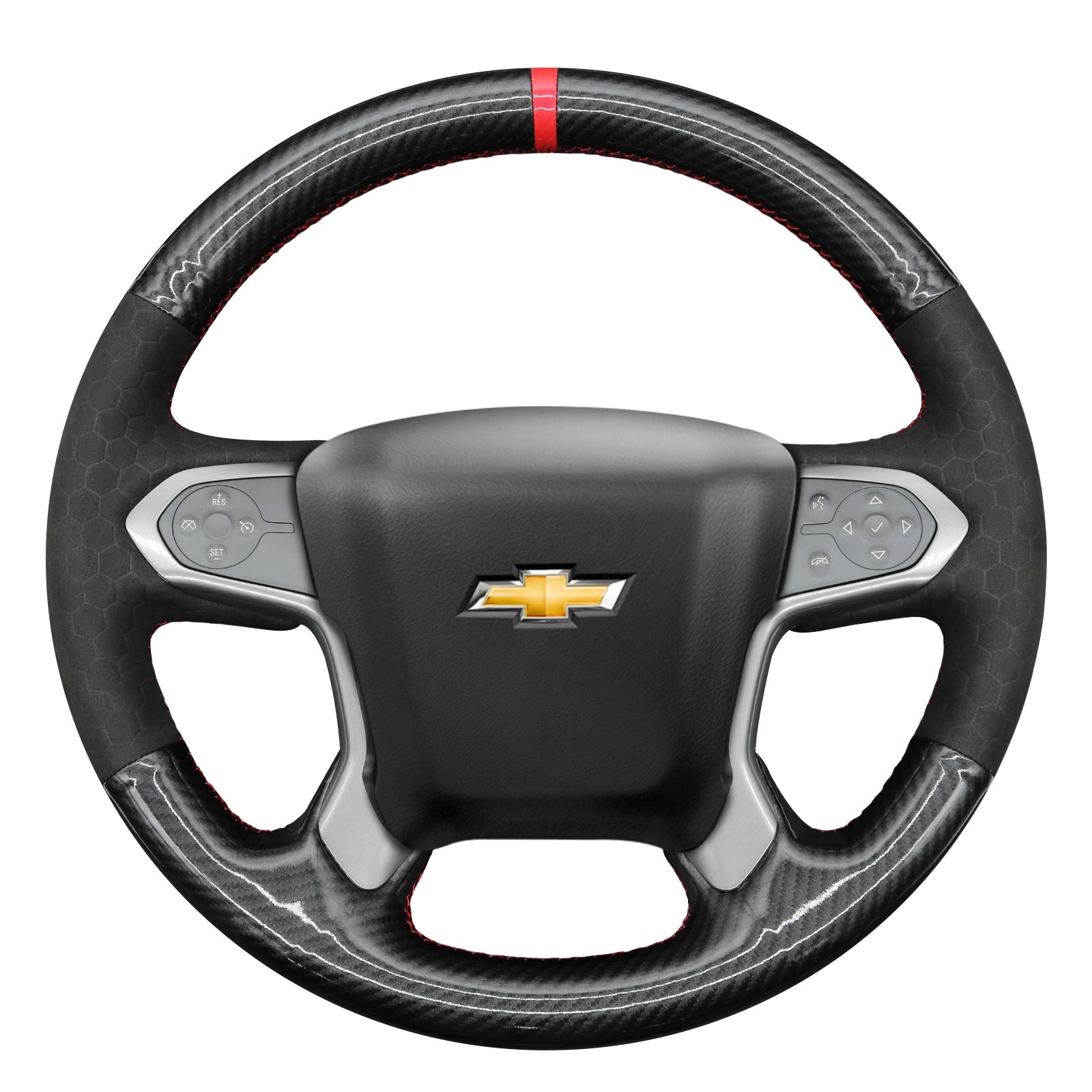 Steering Wheel Cover for Chevrolet Silverado, Suburban & Tahoe (2014–2024) Cover My Wheel