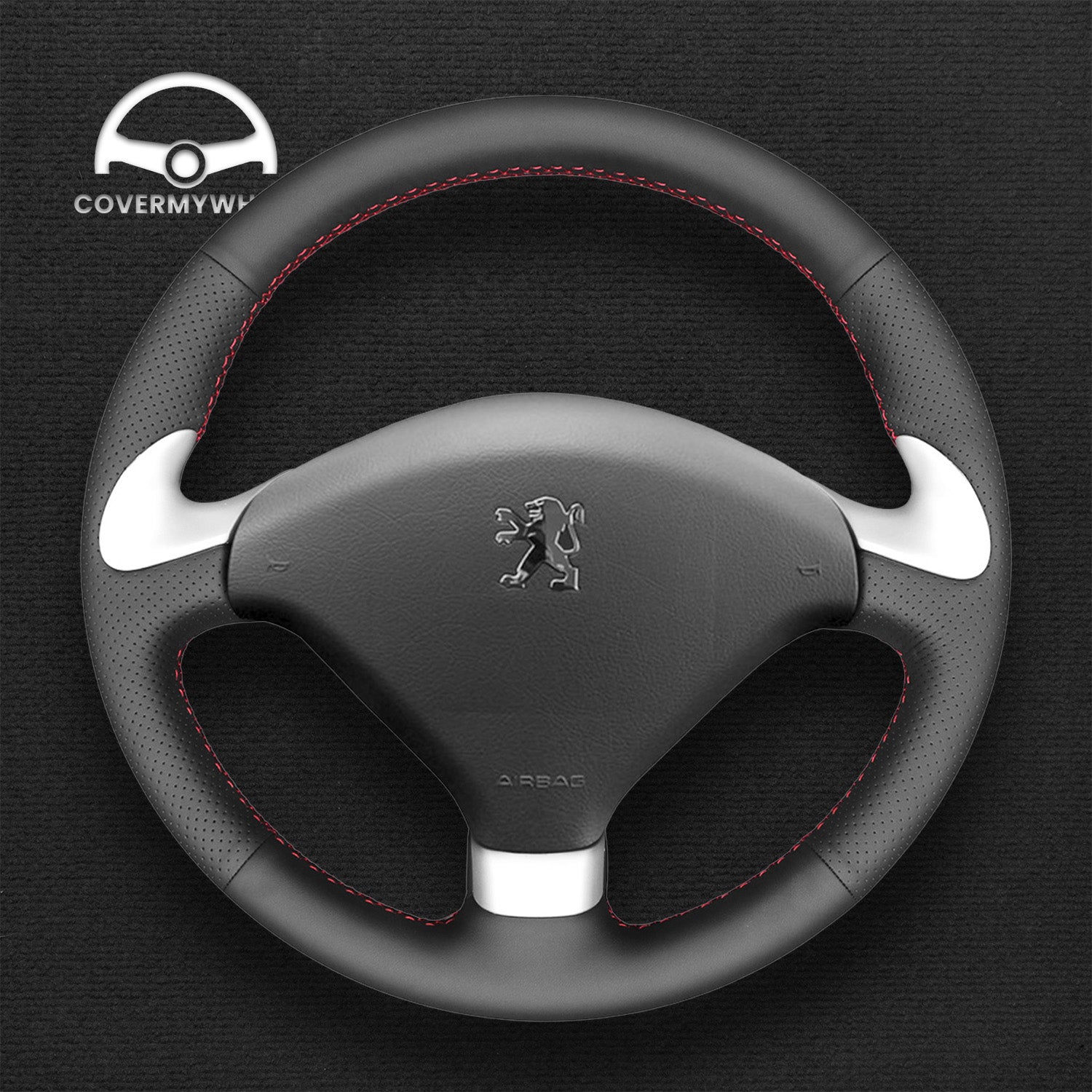 Steering Wheel Cover for Peugeot 307 CC 2004–2007