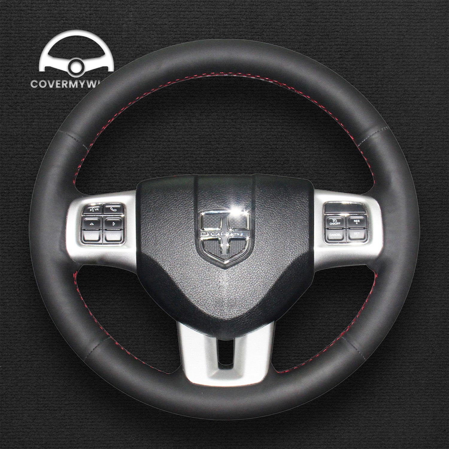 Steering Wheel Cover for Dodge Challenger Charger Avenger 2011-2014