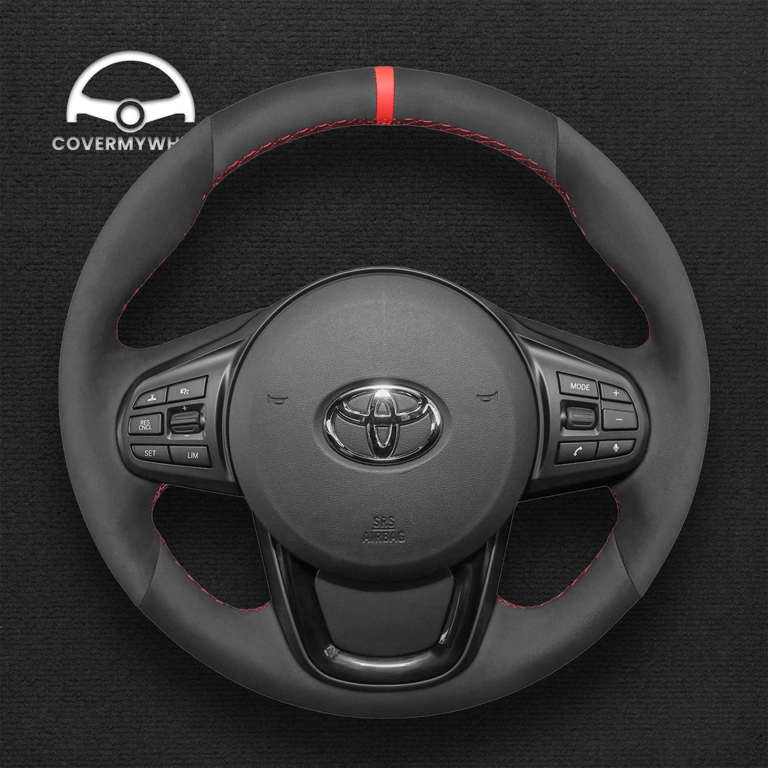 Steering Wheel Cover for Toyota Supra GR Supra 2019-2024 Cover My Wheel