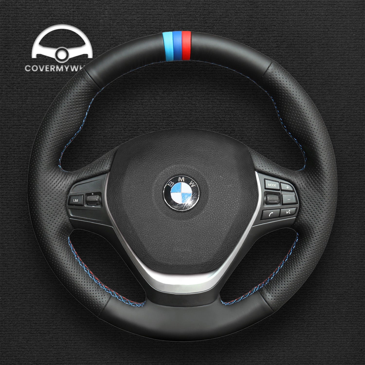 Steering Wheel Cover for BMW F22 F23 F30 F34 F32 F33 F36 Cover My Wheel