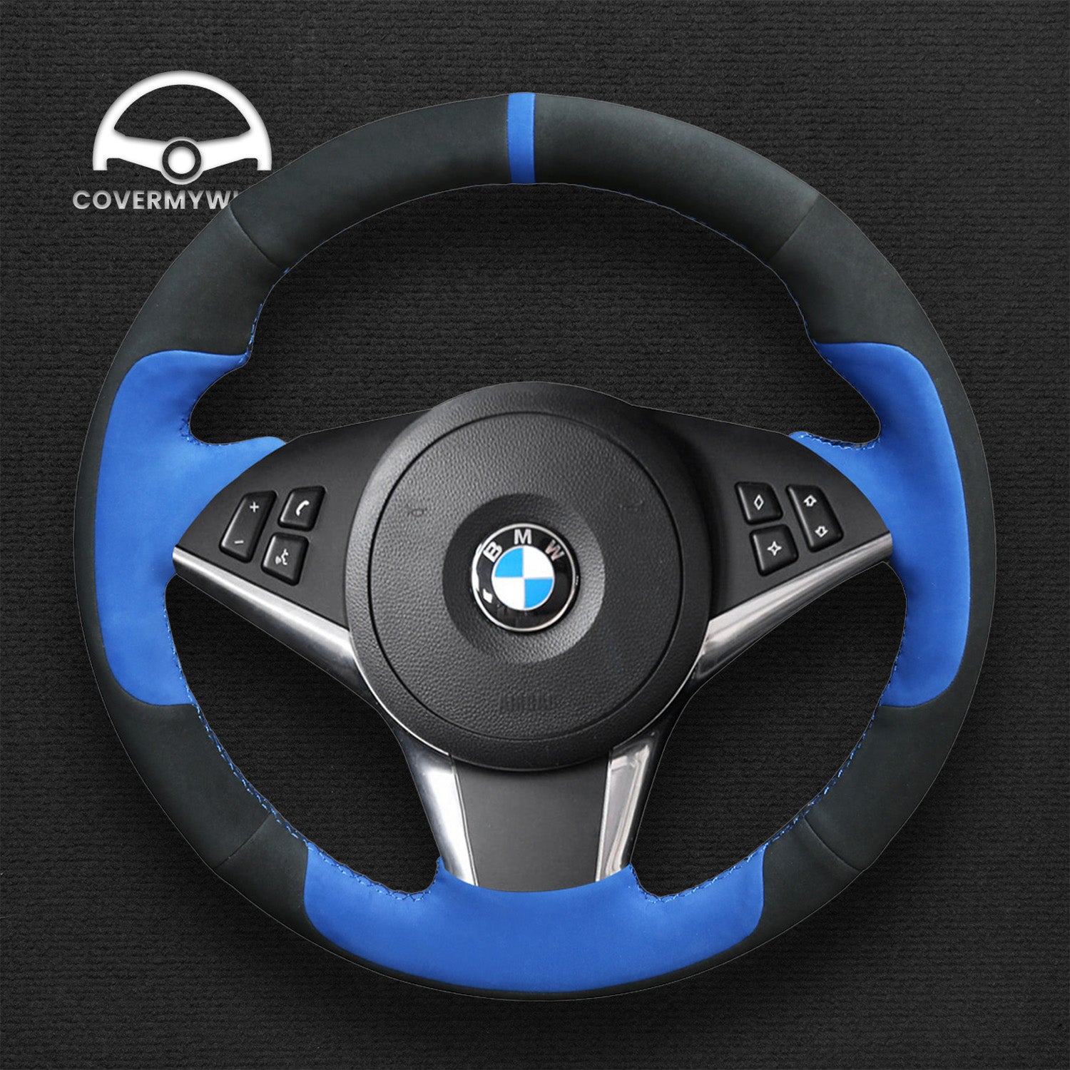 Steering Wheel Cover for BMW E60 E61 E63 E64