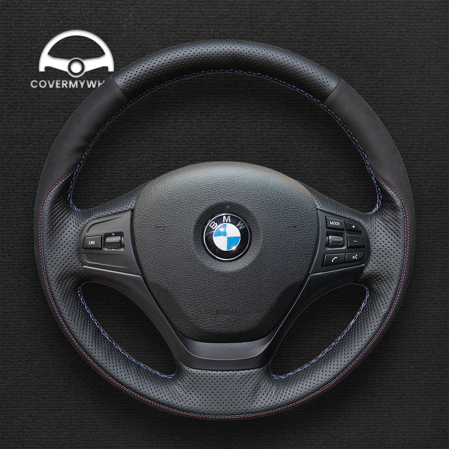 Steering Wheel Cover for BMW F30 F34 F20 F21 F22 F31 F34 Cover My Wheel