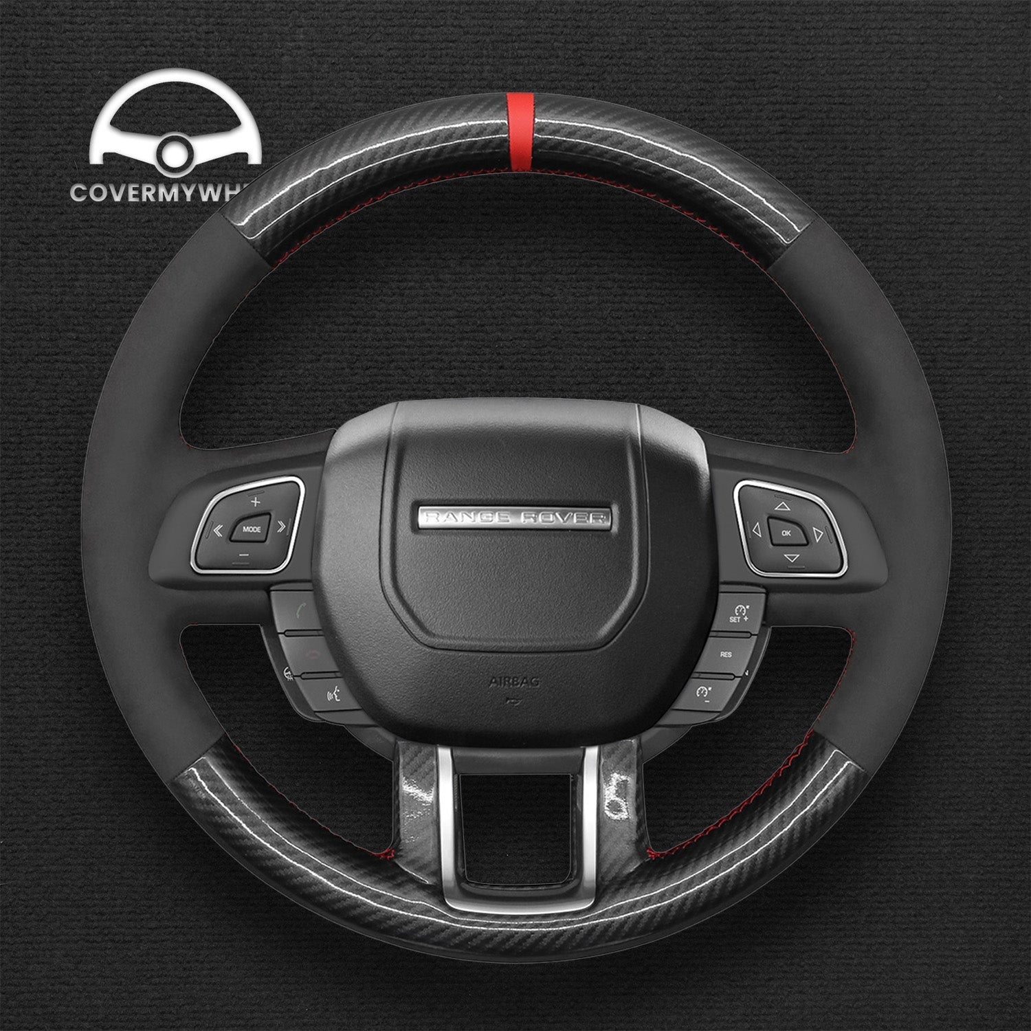 Steering Wheel Cover for Land Rover Evoque I(L538) 2012-2019 Cover My Wheel