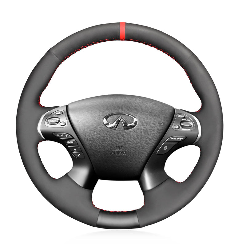 Steering Wheel Cover for Infiniti JX35 M35 M37 M56 Q70 QX60 2011-2019 Cover My Wheel