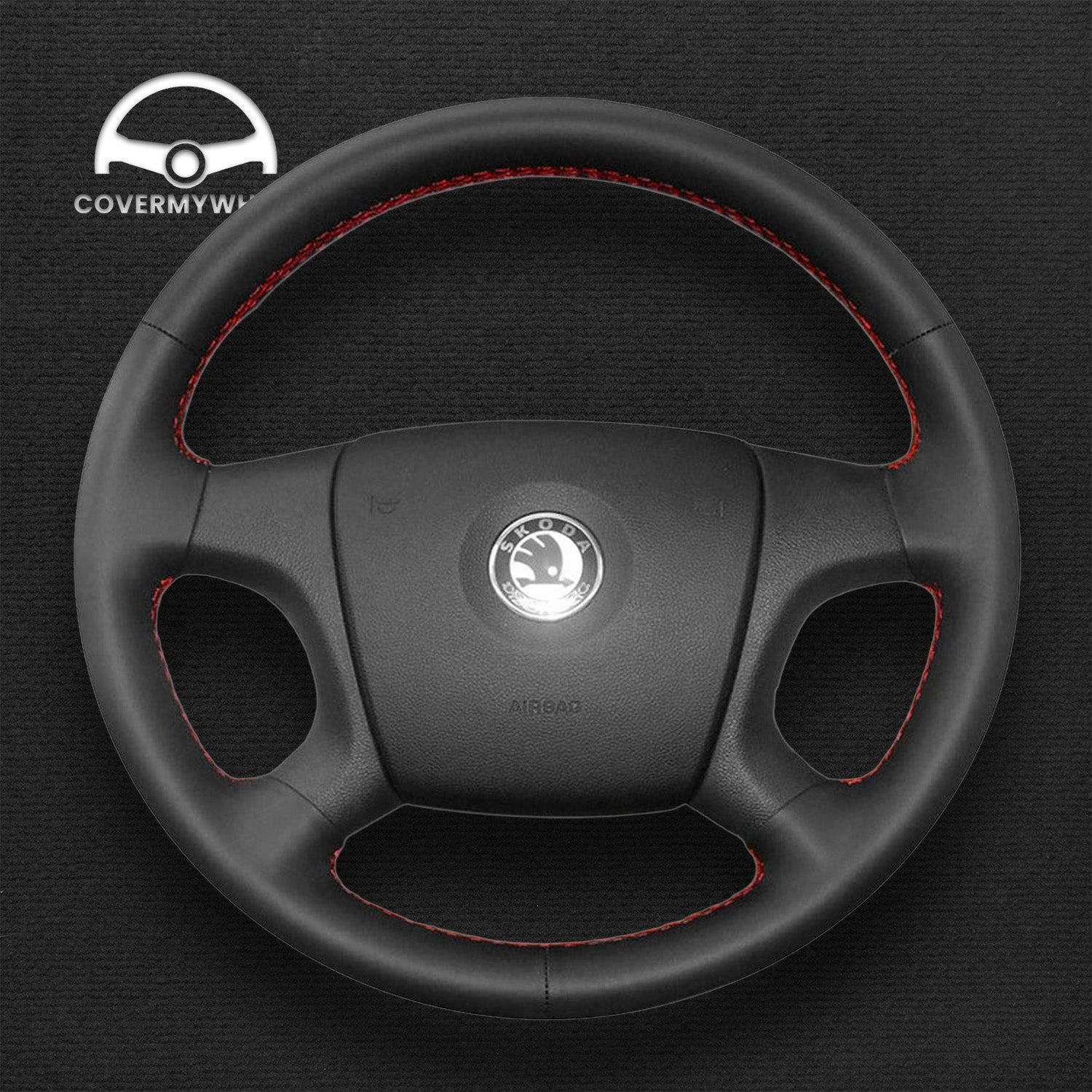 Steering Wheel Cover for Skoda Fabia Octavia Roomster Superb 2004–2009