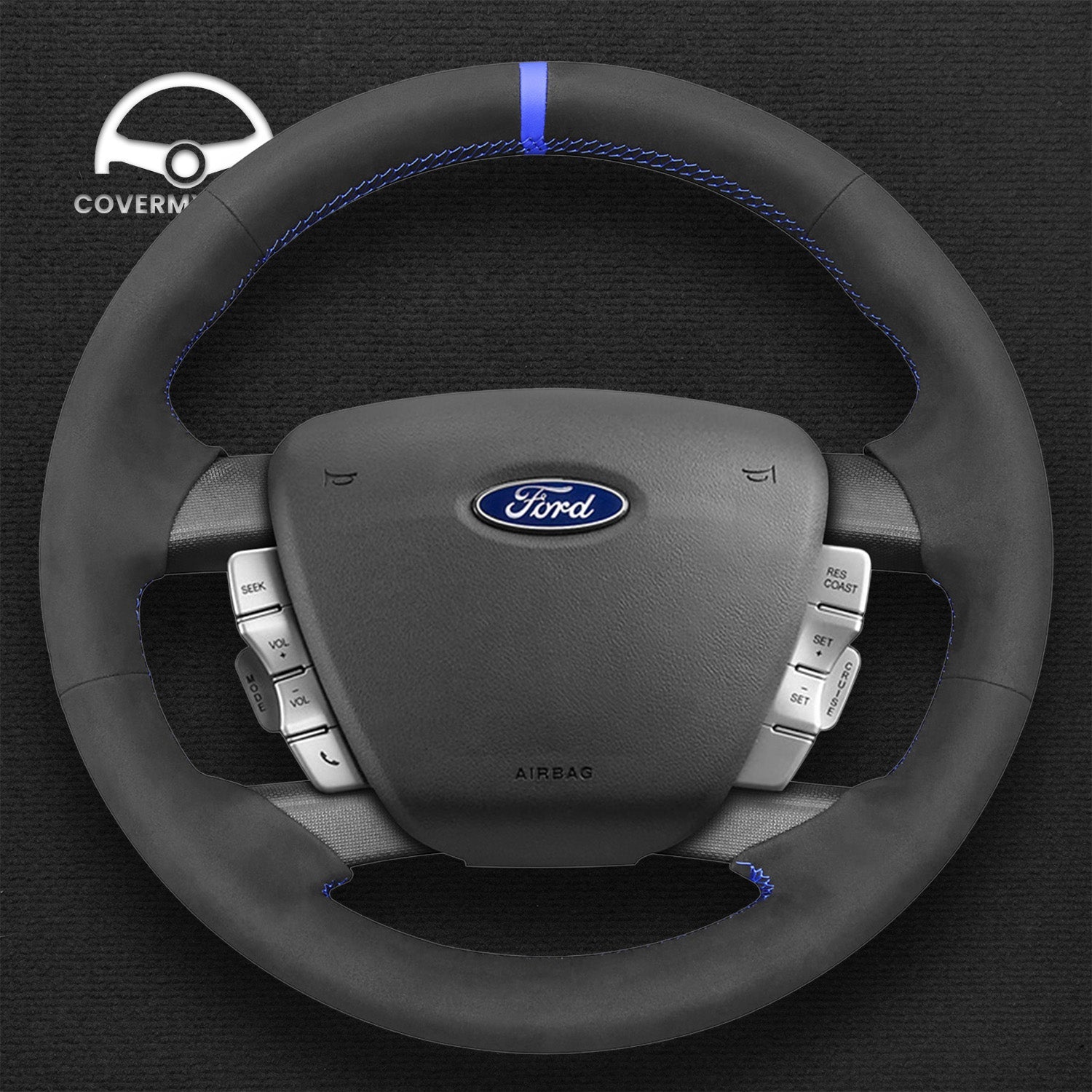 Steering Wheel Cover for Ford Territory Falcon Falcon Ute 2008-2016 Cover My Wheel
