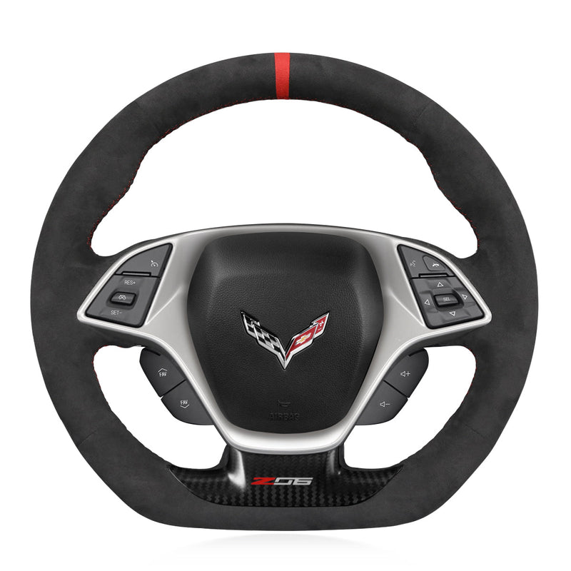 Steering Wheel Cover for Chevrolet Corvette (C7) 2015-2020 Cover My Wheel