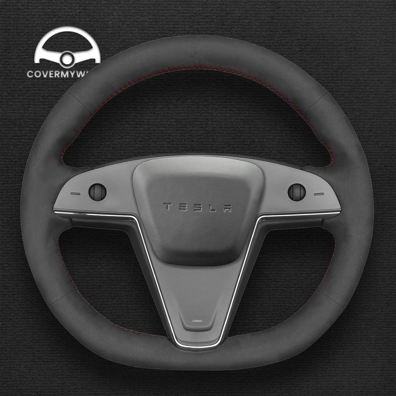 Steering Wheel Cover for Tesla Model S Model X 2021–2023 Cover My Wheel
