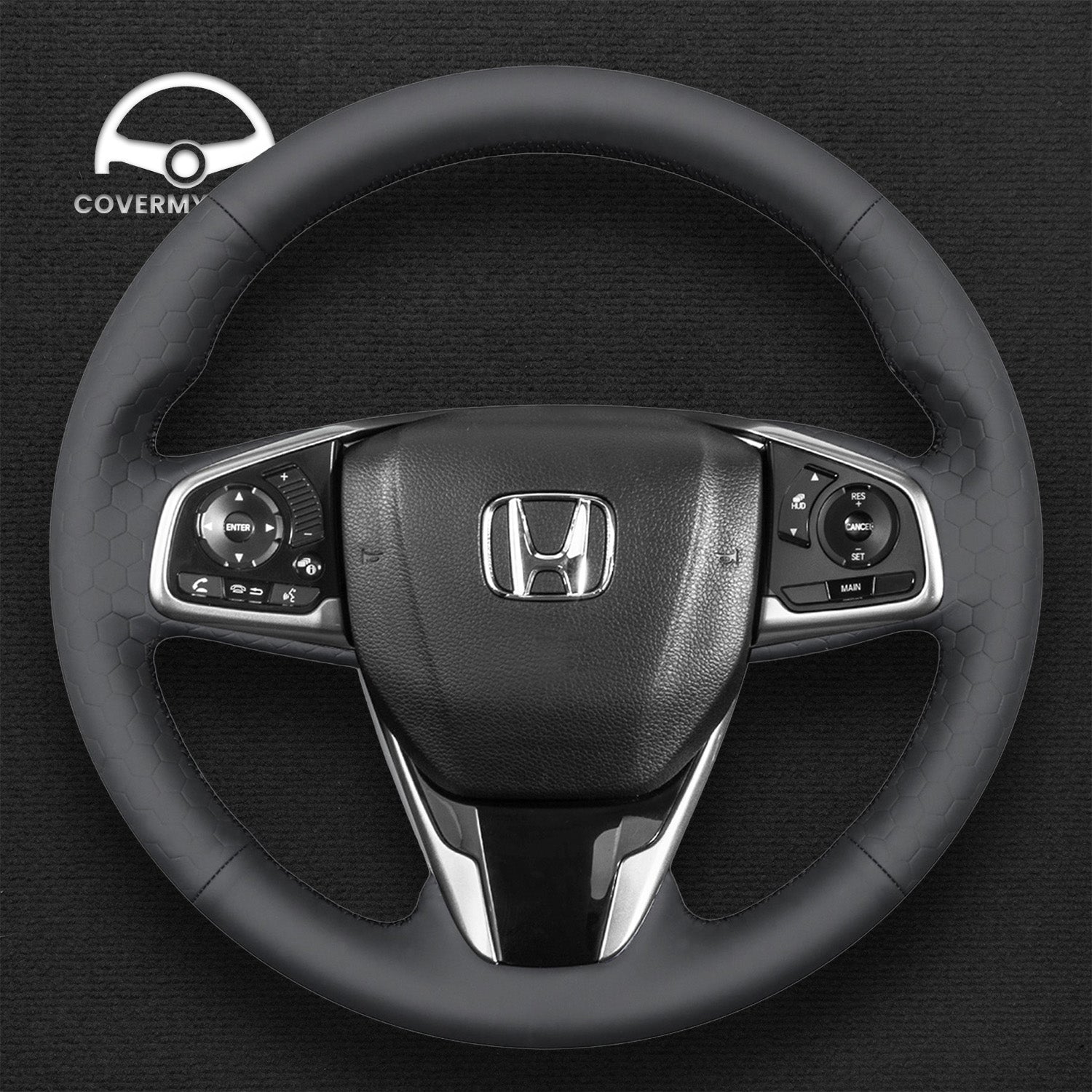 Steering Wheel Cover for Honda Civic 10 CRV CR-V Clarity 2016-2021 Cover My Wheel