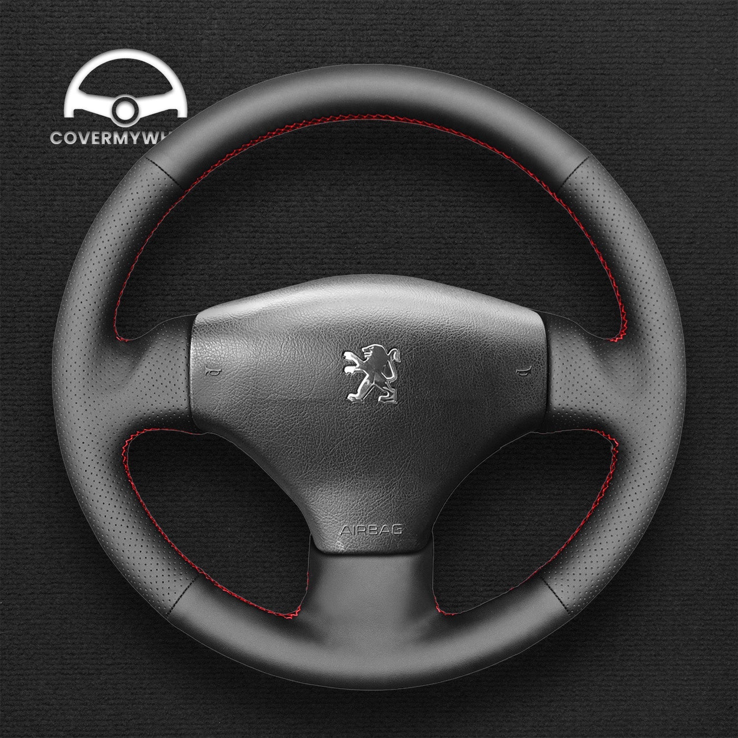 Steering Wheel Cover for Peugeot 206 2003–2006 Cover My Wheel