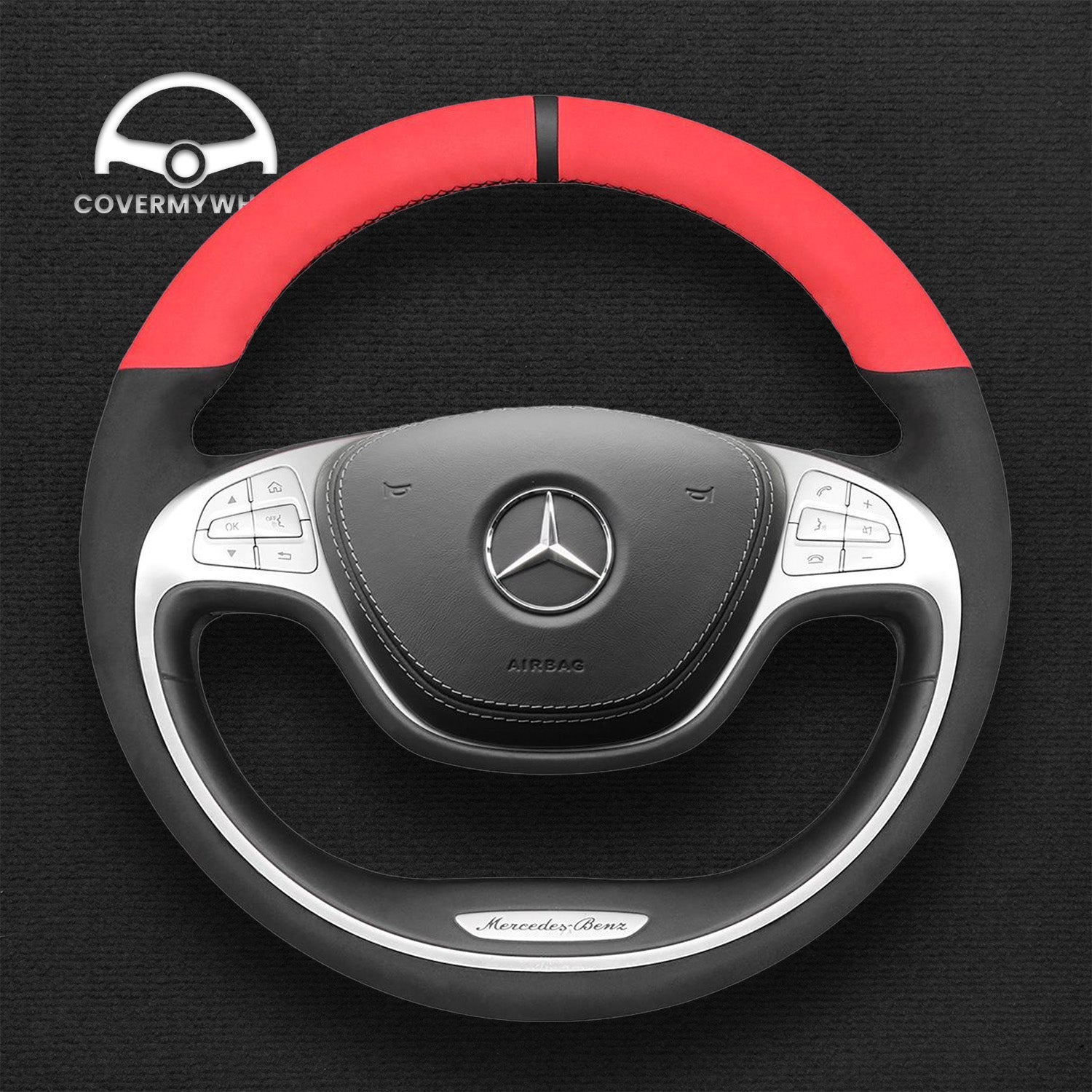 Steering Wheel Cover for Mercedes S-Class 2014-2017 Cover My Wheel