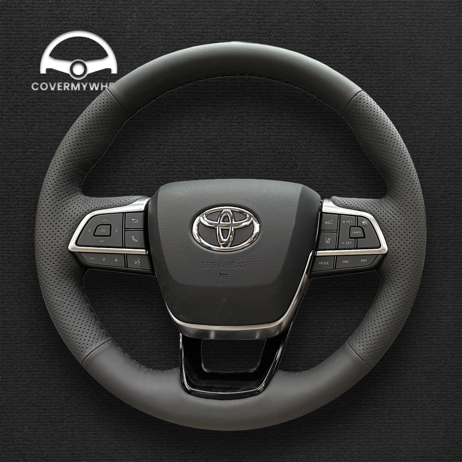 Steering Wheel Cover for Toyota Highlander Sienna Grand Highlander 2022-2024 Cover My Wheel