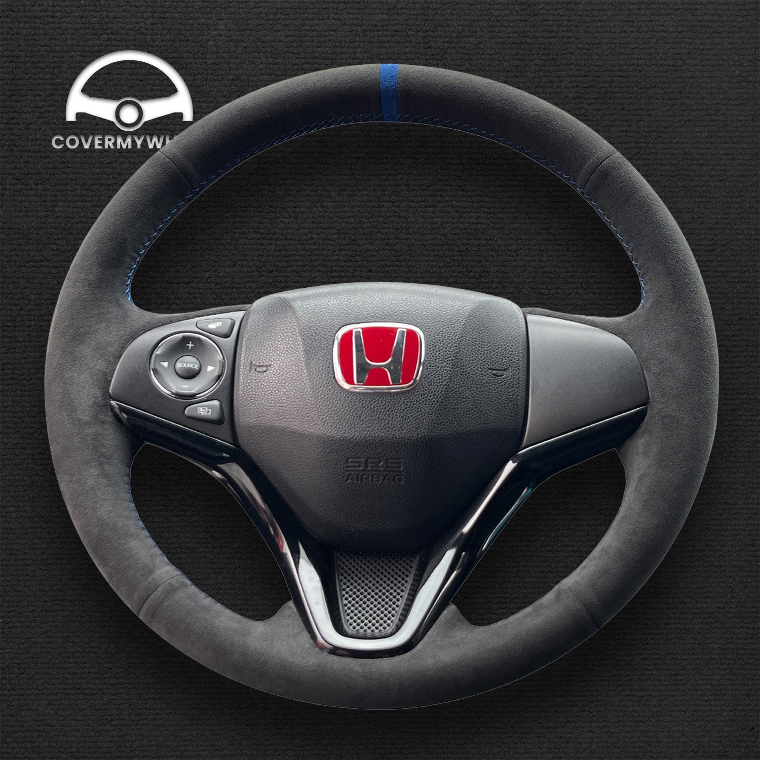 Steering Wheel Cover for Honda  Fit  City Jazz  HR-V HRV  Vezel2014-2019 Cover My Wheel
