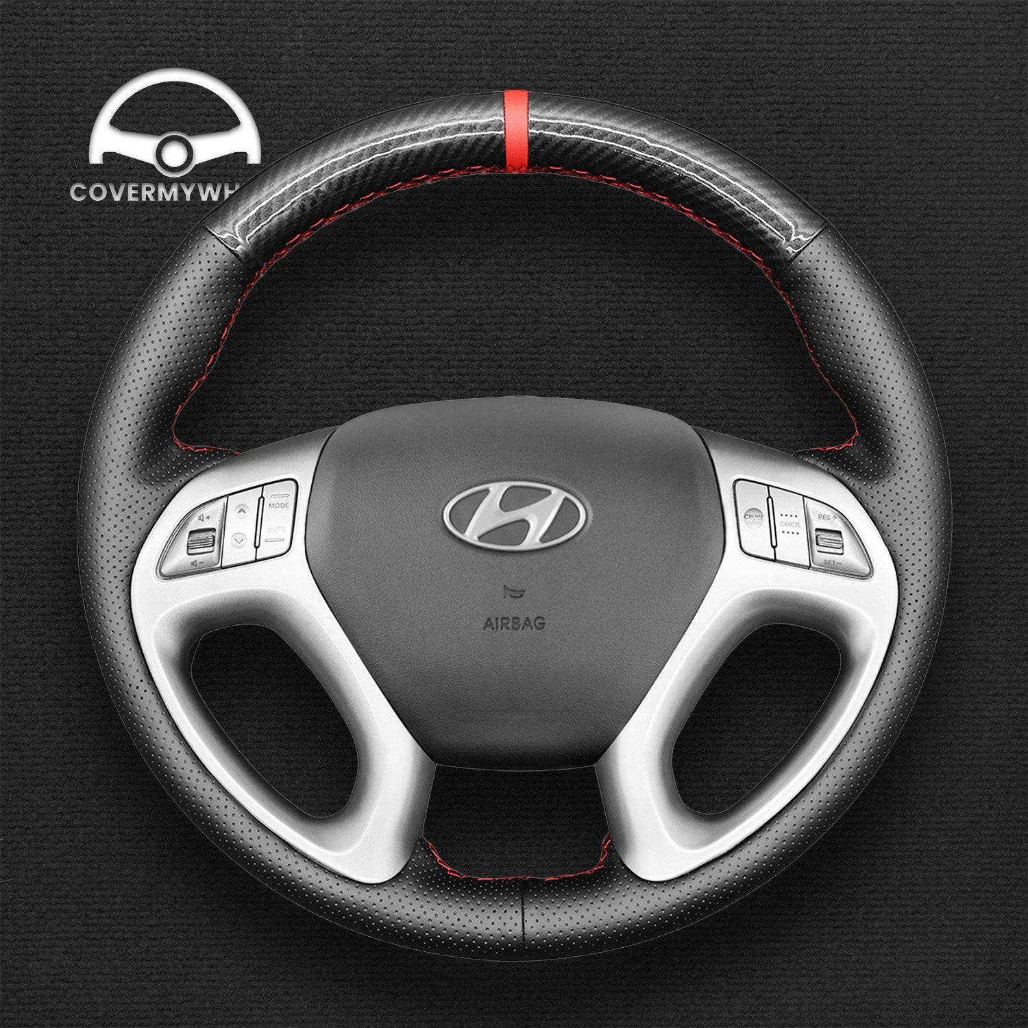 Steering Wheel Cover for Hyundai Tucson 2010-2015  ix35 2010-2016 Cover My Wheel