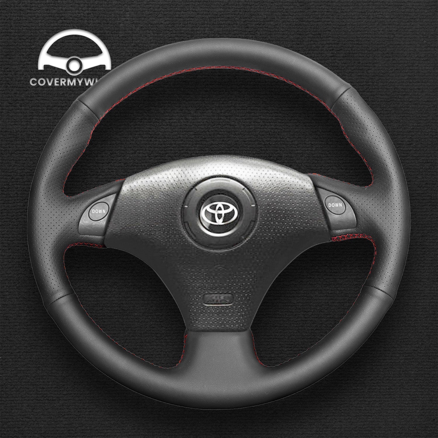 Steering Wheel Cover for Toyota RAV4 Celica MR2 Supra Caldina 1996-2007 Cover My Wheel