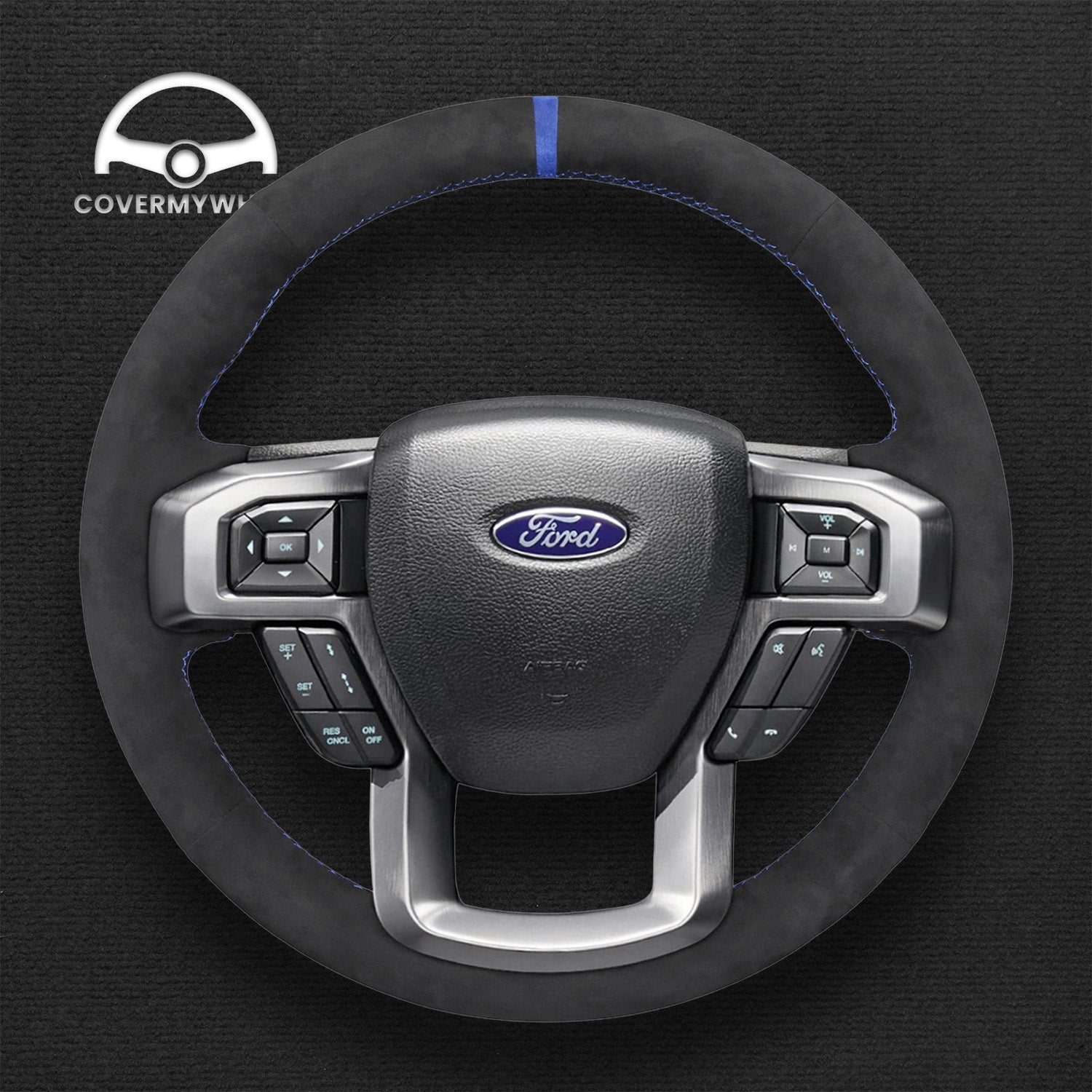 Steering Wheel Cover for Ford F150 F250 F350 F450 Expedition