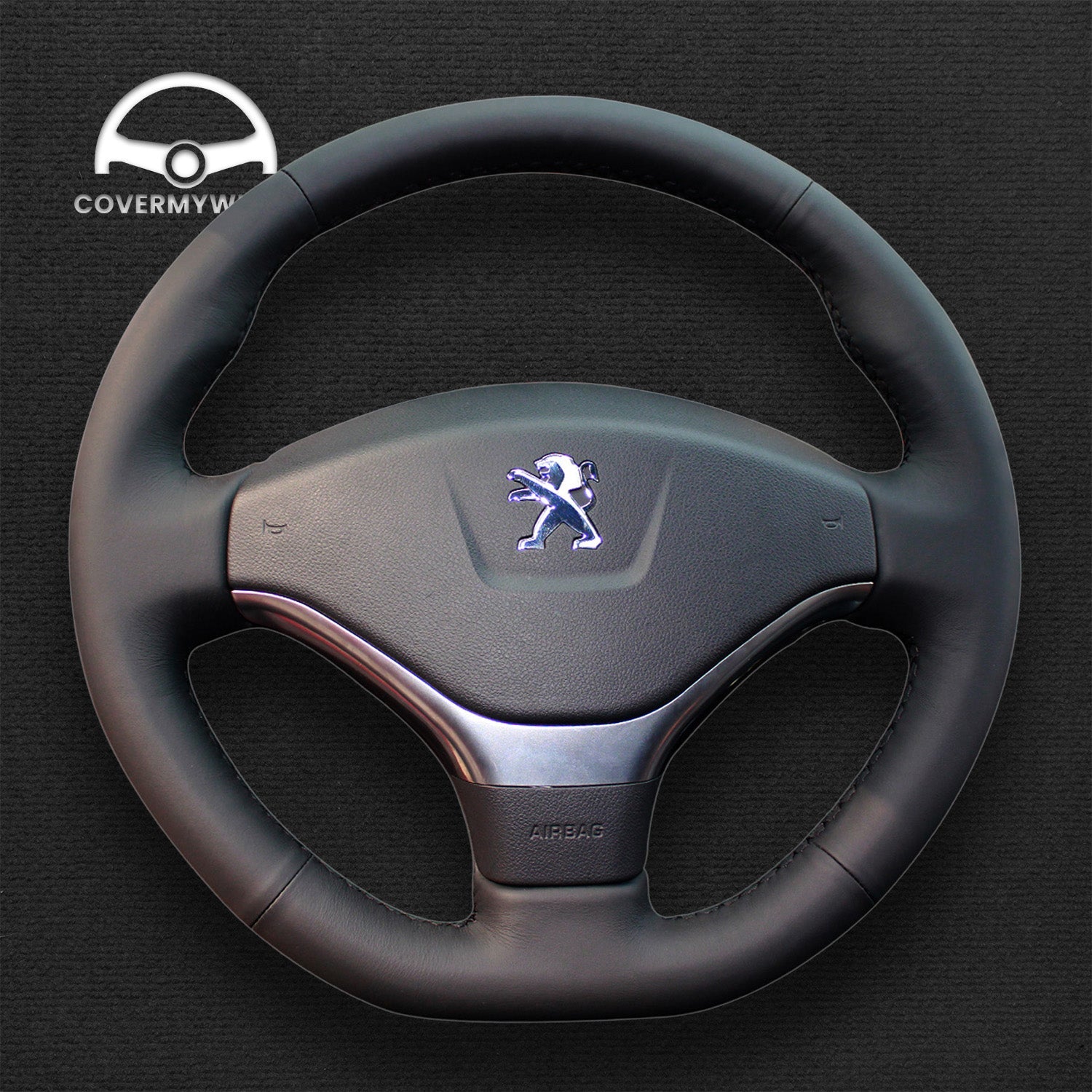 Steering Wheel Cover for Peugeot 308 2012–2014 Cover My Wheel