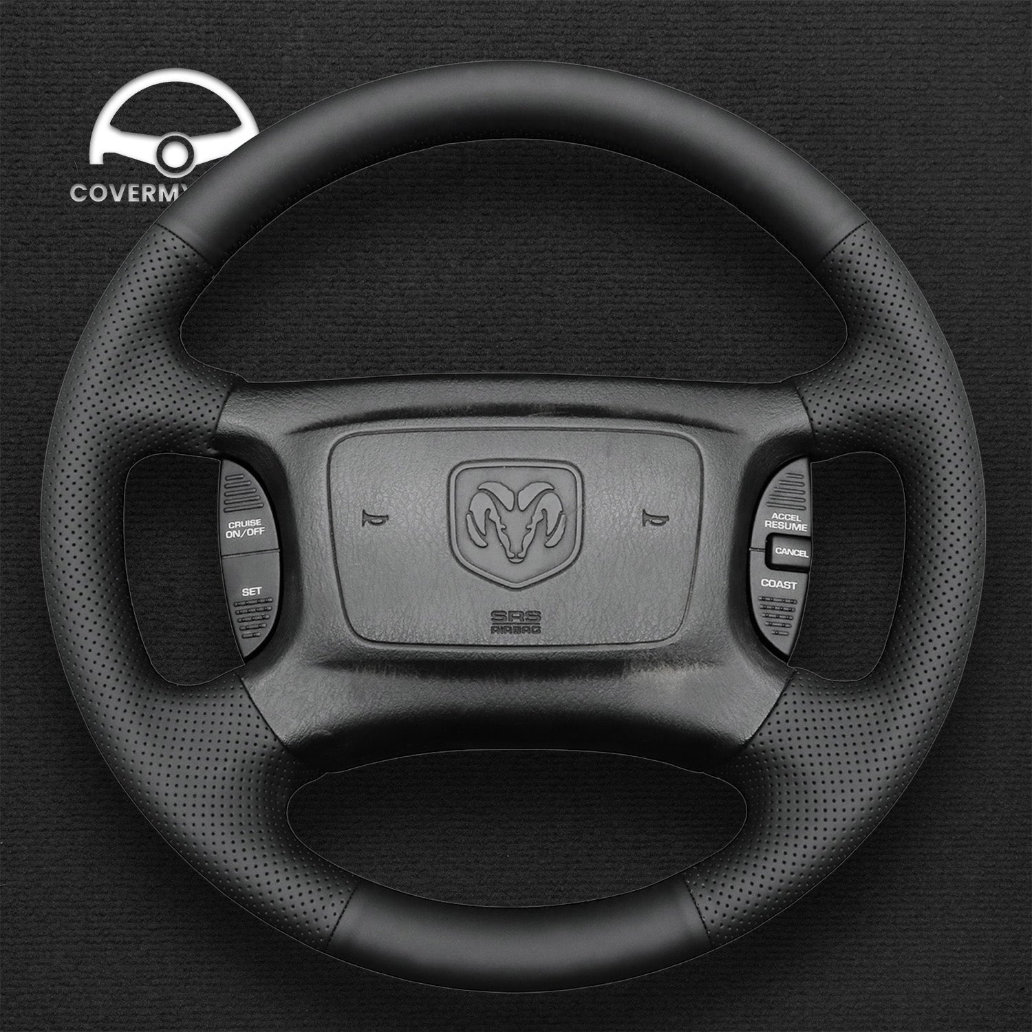 Steering Wheel Cover for Dodge Ram 1998-2002 Dakota SLT Sport Cover My Wheel