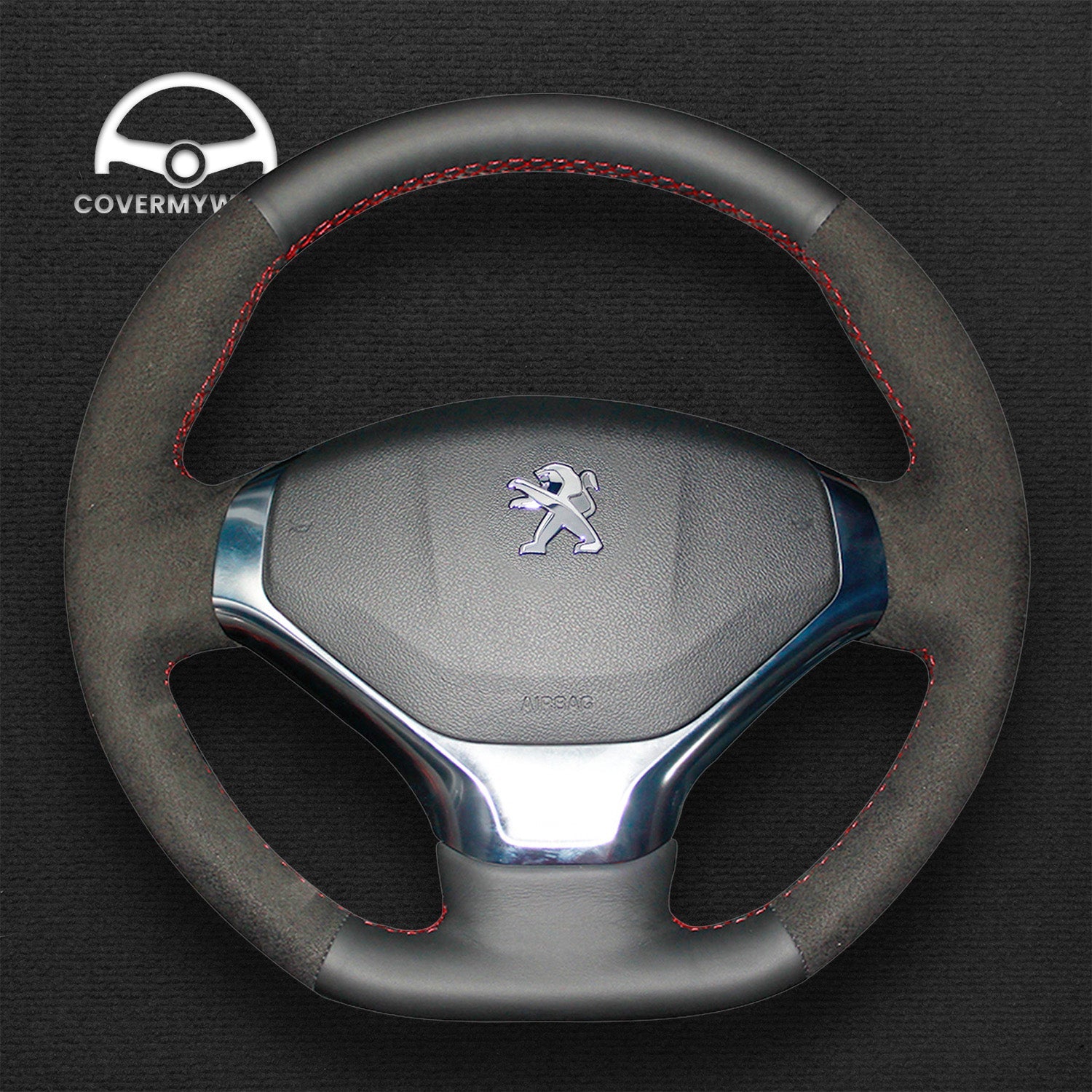Steering Wheel Cover for Peugeot 3008 2013–2015 Cover My Wheel