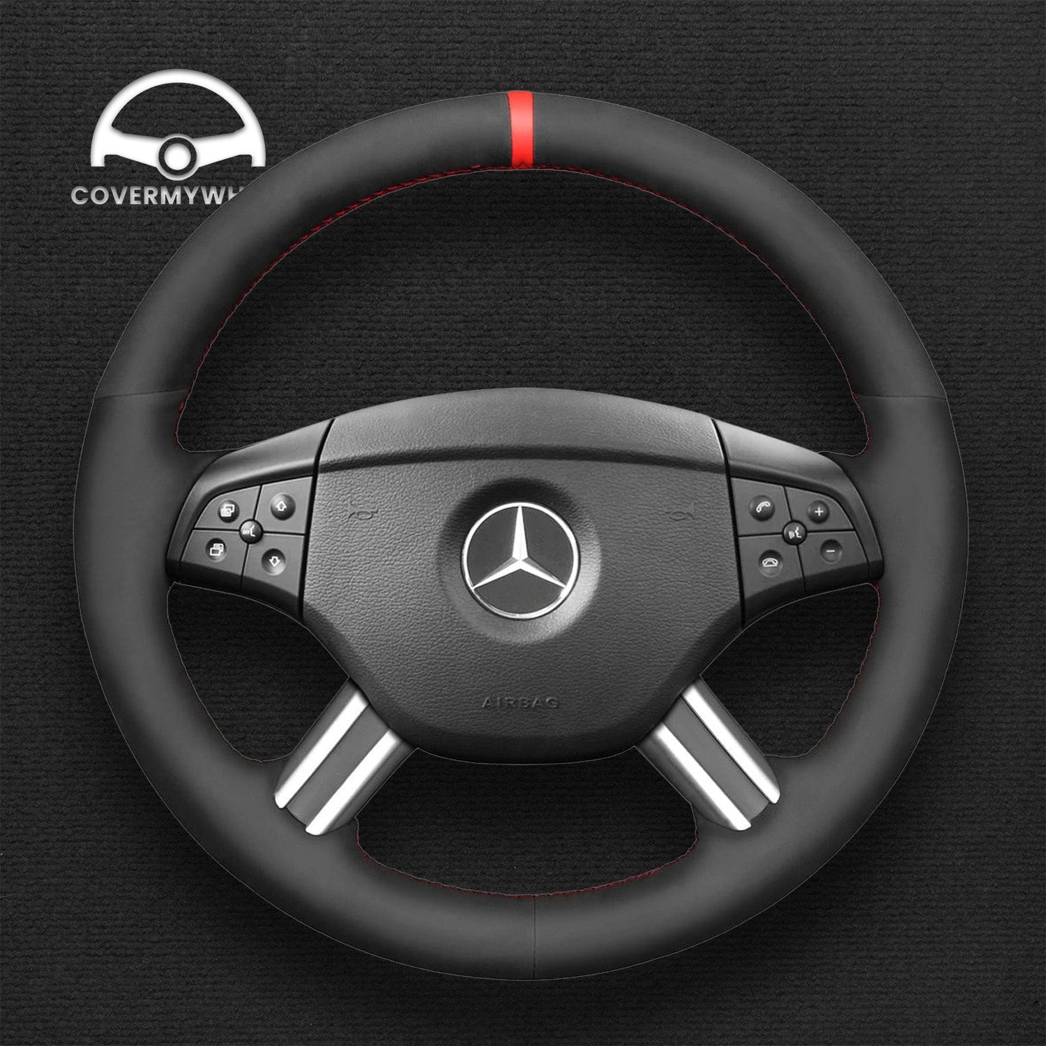 Steering Wheel Cover for Mercedes X164 Cover My Wheel