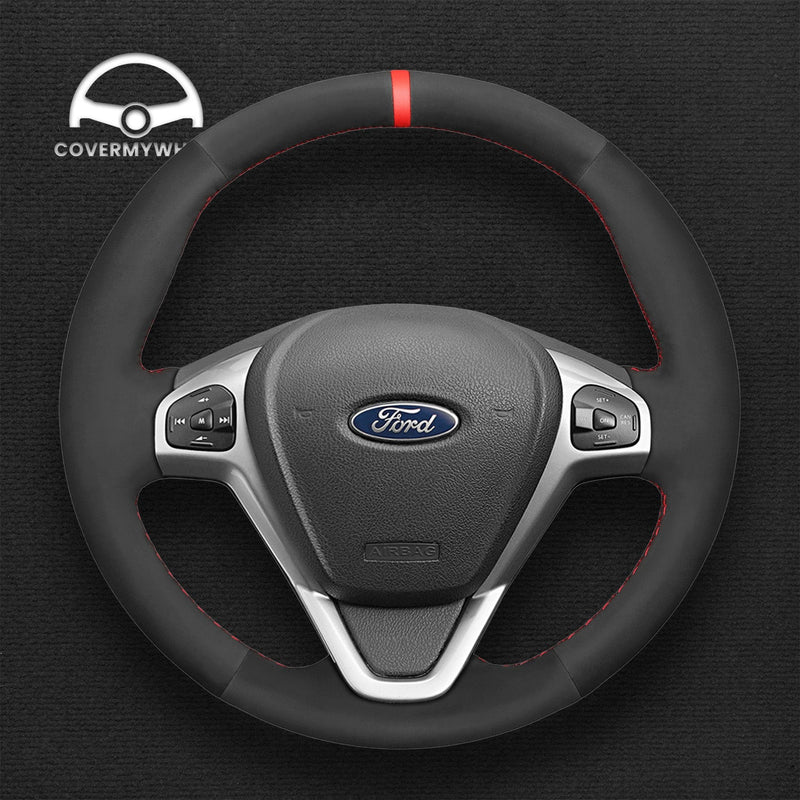 Steering Wheel Cover for Ford Fiesta Ecosport B-MAX Ka(Ka+) Tourneo Transit Cover My Wheel