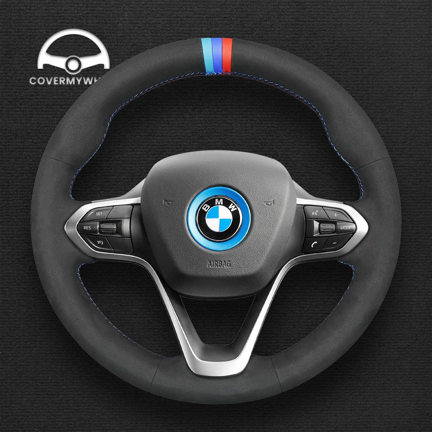 Steering Wheel Cover for BMW i8 2014-2020 Cover My Wheel