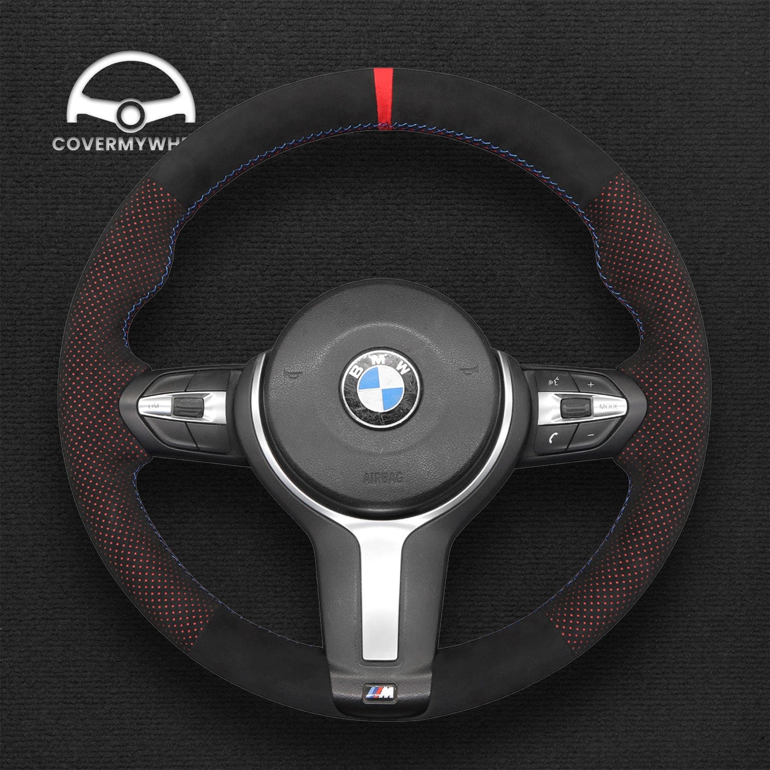 Steering Wheel Cover for BMW F22 F23 F30 F32 F34 F10 F80 F82 F87 F07 X3 X4 X5 X6 Cover My Wheel