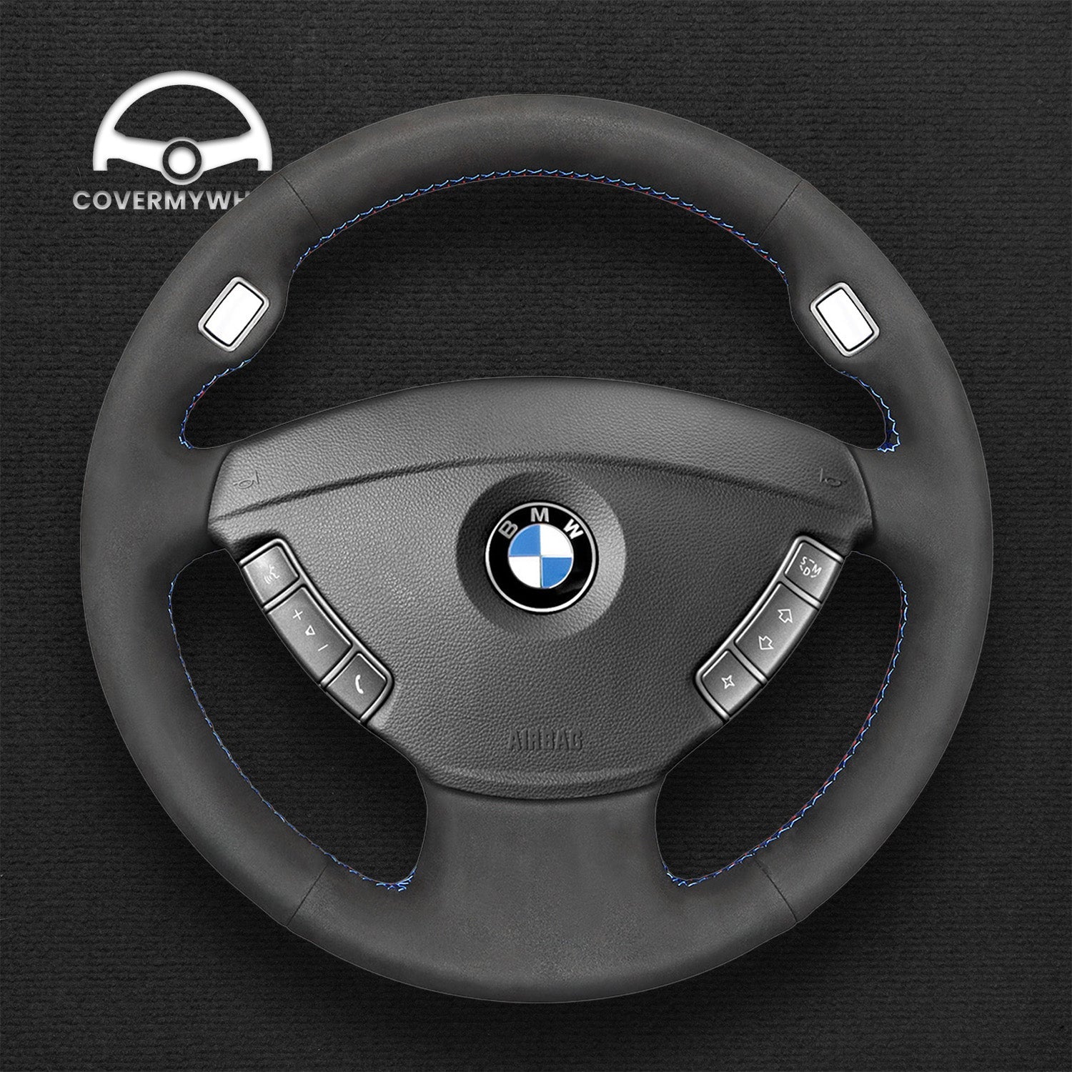 Steering Wheel Cover for BMW 7 Series Cover My Wheel