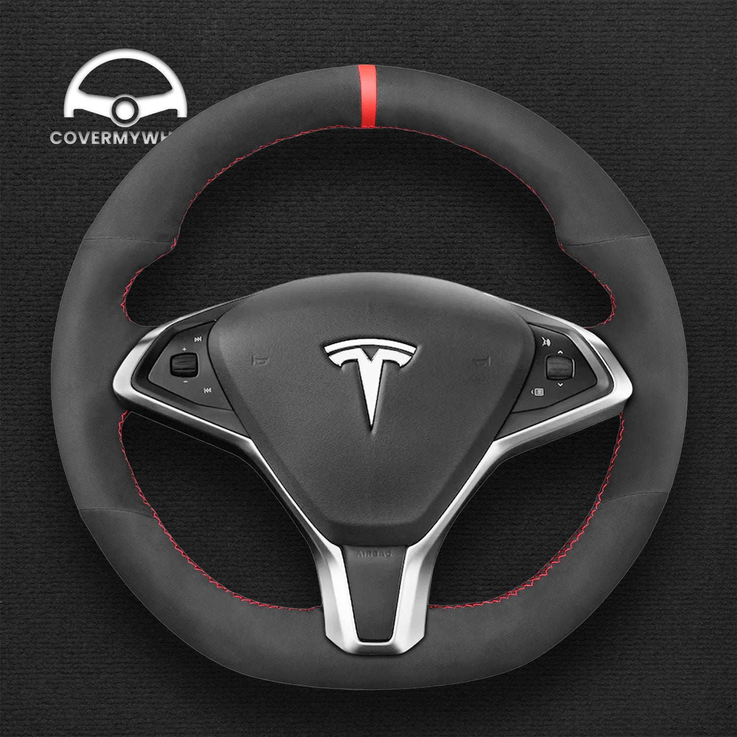 Steering Wheel Cover for Tesla Model S 2013–2017