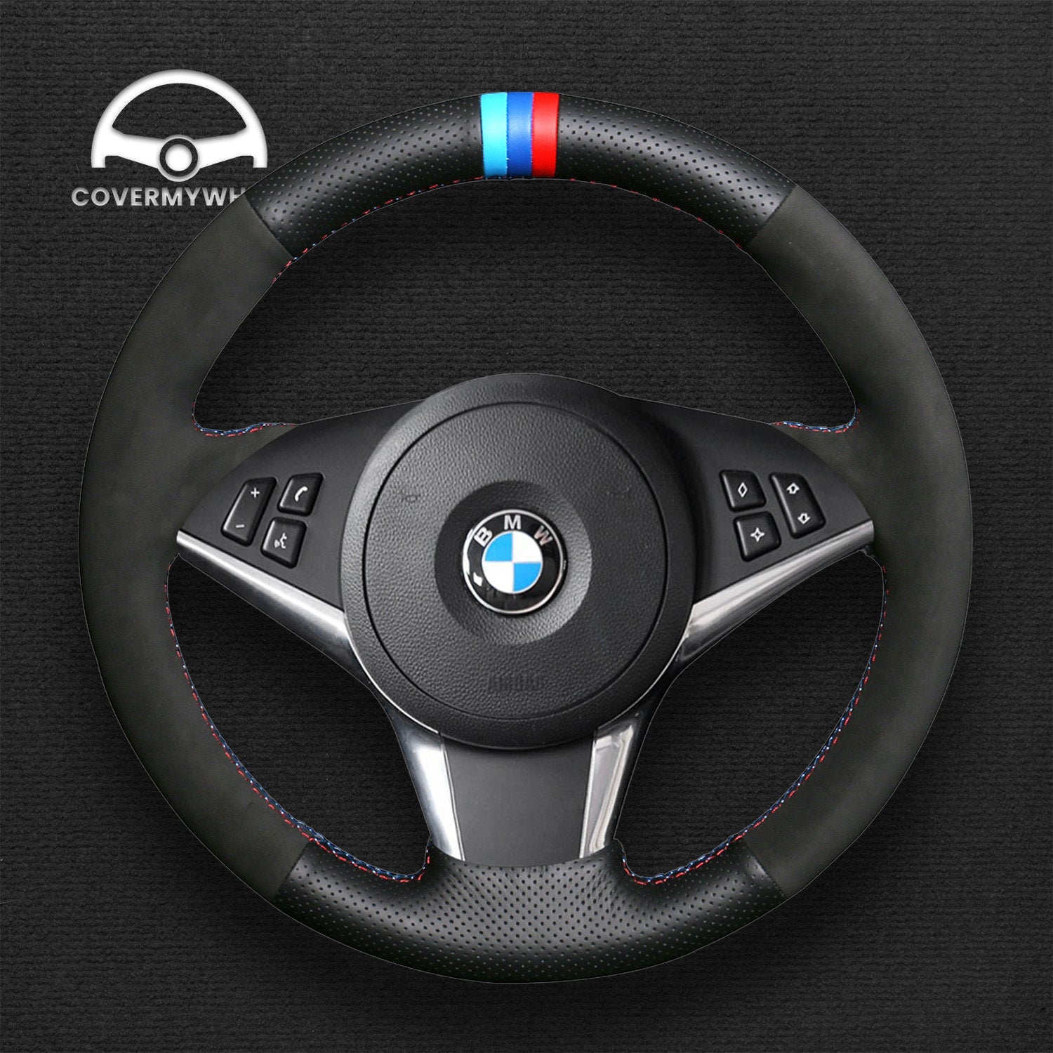 Steering Wheel Cover for BMW E60 E61 E63 E64 Cover My Wheel