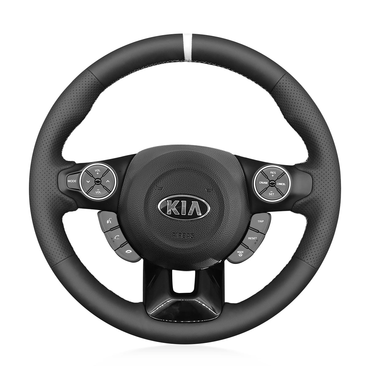 Steering Wheel Cover for Kia Soul (2014–2019) Cover My Wheel