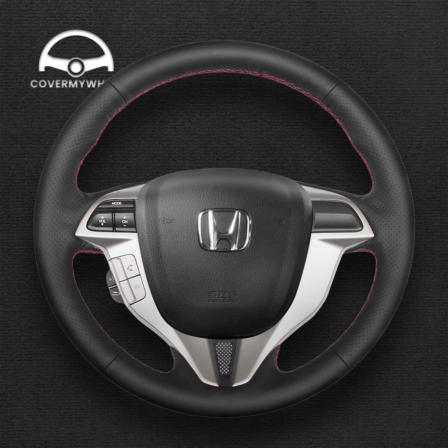 Steering Wheel Cover for Honda Accord 8 Coupe 2008-2012 Accord Crosstour 2008-2012 Cover My Wheel