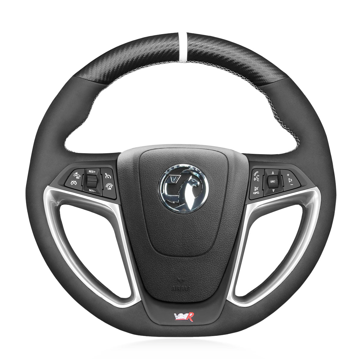 Steering Wheel Cover for Vauxhall (Opel) Astra OPC 2012–2015 Astra GTC OPC 2012–2018