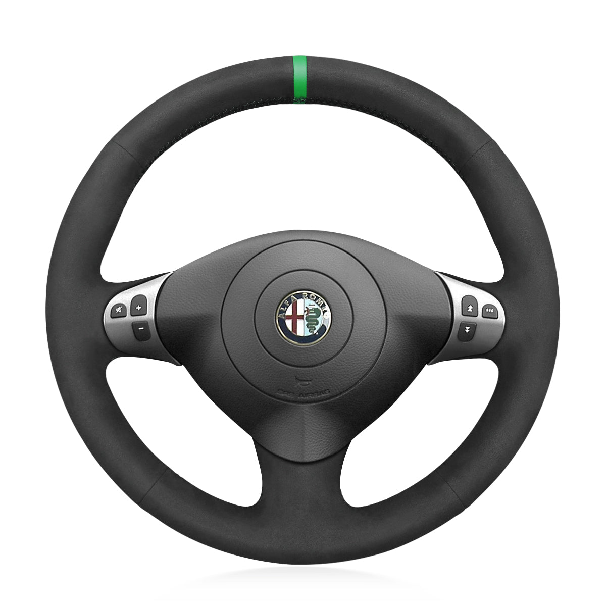 Steering Wheel Cover for Alfa Romeo 147 (2000–2010), 156 (2003–2007) & Crosswagon (2004–2005) Cover My Wheel